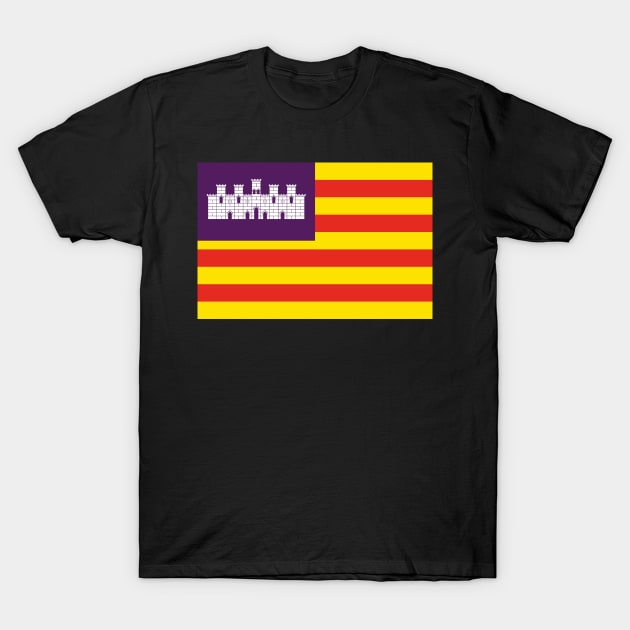 Balearic Islands T-Shirt by Wickedcartoons